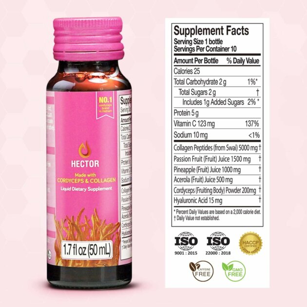 Hector Collagen drink ingredients